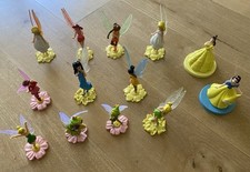 Disney Feen Tinker Bell Tinkerbell Sammelfiguren 2008 + 2 Prinzessinnen - selten