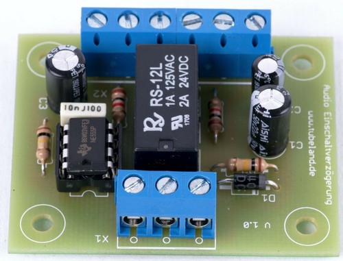 Audio timer mit 555 - audio,
