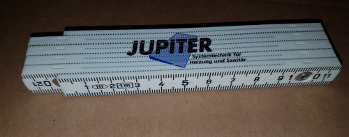 Zollstock mit werbung jupiter - werbung,