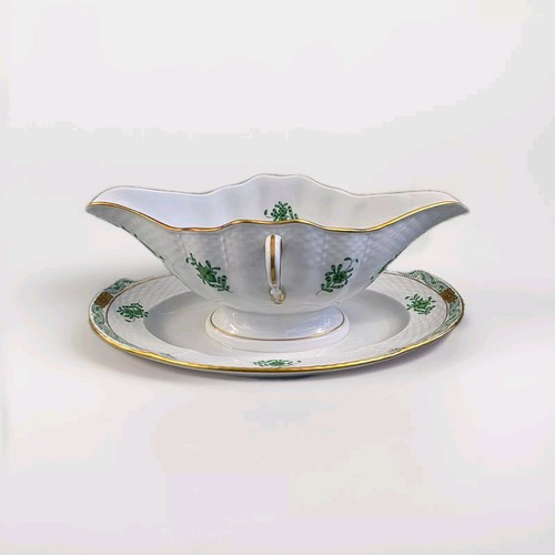 Herend apponyi grün sauciere - grün,