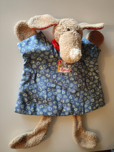 Sigikid hund dog frottee - hund, blau