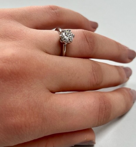 Diamantring-Solitaer