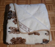 Merino Schurwolldecke