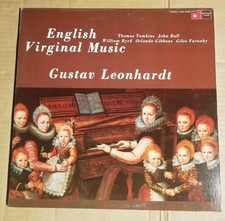 ENGLISH VIRGINAL MUSIC - TOMKINS / BULL / BYRD - LEONHARDT - LP - US  (K1982)