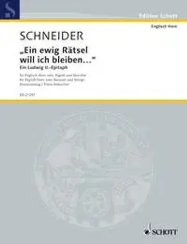 Ein ewig rätsel will - will, ich