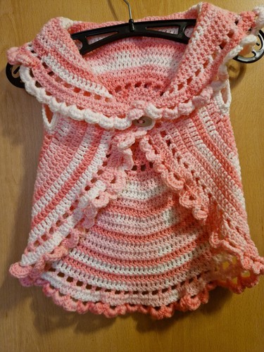 Gehäkelte kinderjacke weste - gehäkelte,