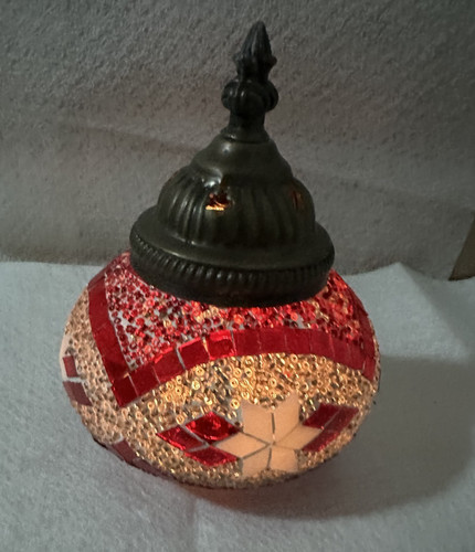 Mosaik lampenschirm oriental - lampenschirm,