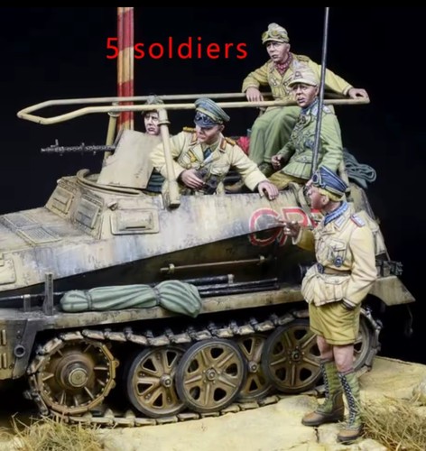 Resin wehrmacht afrika - 1/35,