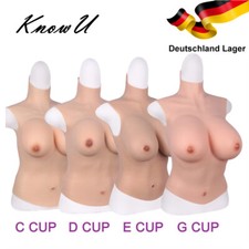 Halbkörper falsche Brüste Silikon Brustformen für Crossdressing Transgender