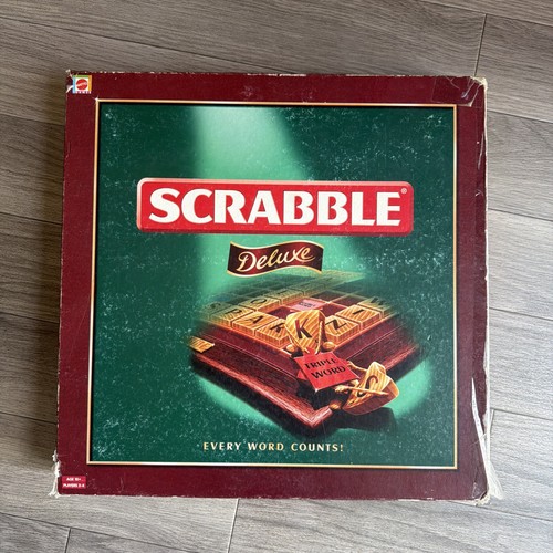 Mattel scrabble deluxe - mattel,