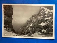 Riemannhaus mit Breitenhorn • Postkarte 1928 gelaufen • Hans Huber