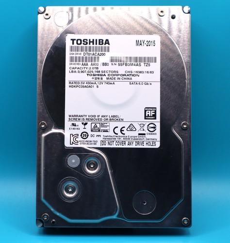 Toshiba 2tb cmr hdd 5 - 2tb,
