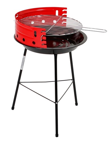 Rundgrill mit dreibeingestell - mit,