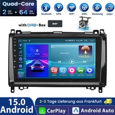 Für VW Crafter 2006 A/B/V-Class DAB+ Android15 Autoradio GPS Navi RDS WiFi 2+64G