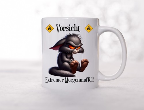 Tasse mit spruch - spruch, „vorsicht