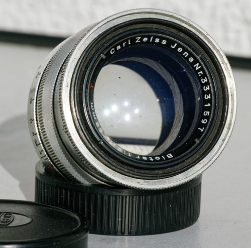 Carl zeiss jena biotar - jena, red