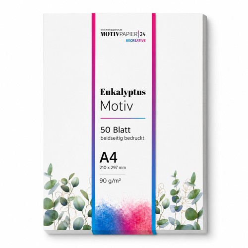 Blatt briefpapier mit - a4,