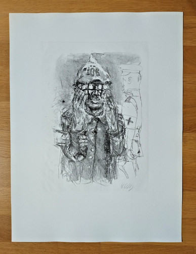 Bernhard heisig lithografie - bernhard,
