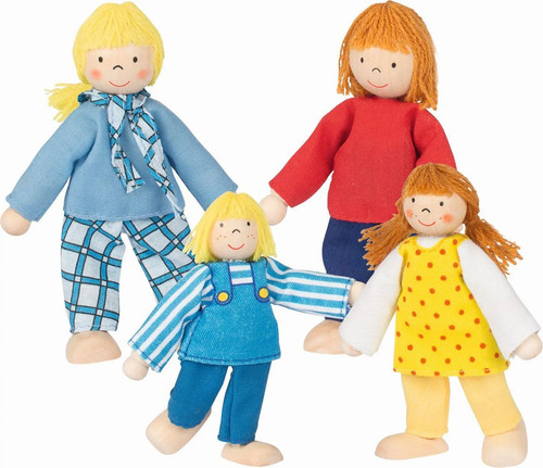 Biegepuppen junge familie - biegepuppen,