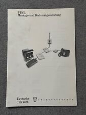 T-DSL Montage- und Bedienungsanleitung. Stand 07.03.2001 - Deutsche Telekom