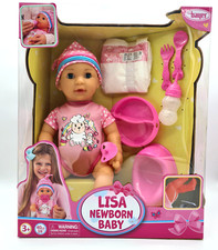 Puppe Spielpuppe Lisa Newborn
