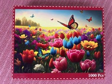 Puzzle 1000 Teile Bunte Schmetterlinge