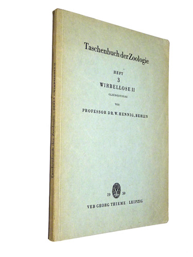 Taschenbuch der zoologie band - zoologie.,