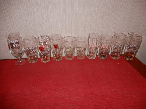 Alte biergläser konvolut - biergläser,