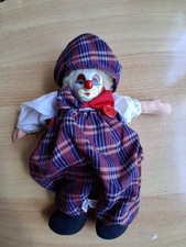 Clown Puppe, weiße Bluse