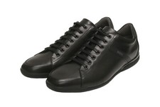 HUGO BOSS  Schuhe Sneaker  Saturn_Lowp_lux4 A  Gr. 48 US 15 UK 14 *NEU* LEDER