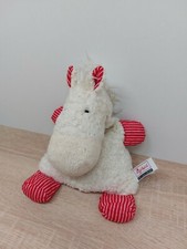 Sigikid Wärmekissen  Pferd Pony weiß rosa Körnerkissen Kuscheltuch Schmusetuch