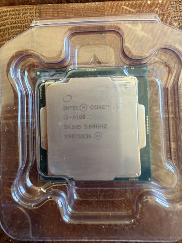 Intel cpu core 8100 - core, i3-8100