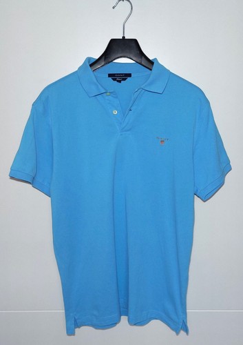 Gant polo shirt hellblau - shirt, l