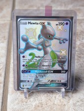 Pokemon Mewtu GX SHINY - SV59/SV94 - Verborgenes Schicksal - NM - DE - Toploader