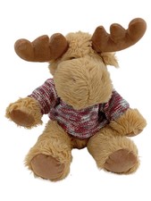 TCM Kuscheltier Elch Braun Weihnachtlich Plüschtier Stofftier 38cm
