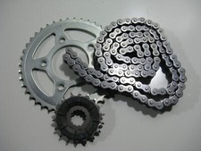 Kettensatz (ca. 1.500 km) Ritzel Zahnrad Kettenrad Kette Triumph America, 11-13