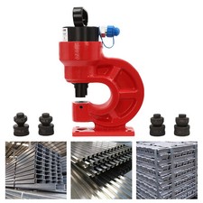 31T Hydraulische Lochstanze Blechlocher Puncher Lochstanzwerkzeug 3/8-3/4 Zoll