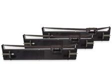 3x Farbband für Epson LQ-680K LQ-680 LQ-690 LQ680K-II LQ680 LQ690 Schwarz