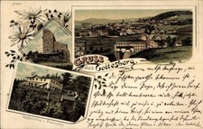 Litho Boguszów Gottesberg Schlesien, Restauration zur... - 4876399
