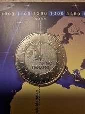 ANNO DOMINI MÜNZE, FIVE POUND COIN 2000, Jubileumsmünze 2000