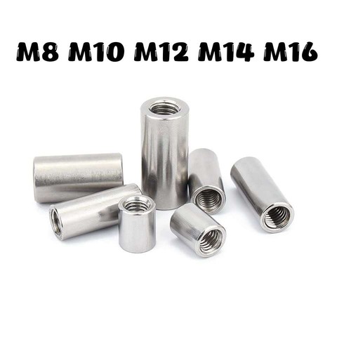 M16 gewindemuffen edelstahl - m8-m16,