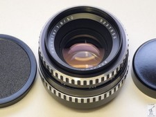 JENA Pancolar Zebra 50mm f/1.8