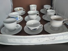 9 Kaffeetassen mit Untertasse