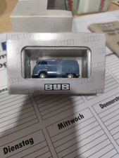 BUB Bubmobile 1:87  VW T1 Kastenwagen taubenblau  lim. auf 1000 Stück