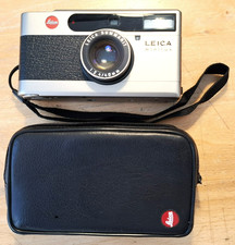 Leica Minilux Summarit 1:2.4/40mm; Datenrückwand; Leica-Tasche; Bedienungsanl.