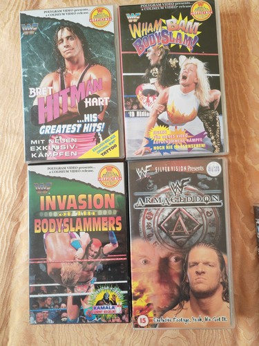 Wwf wwe vhs wrestler - wwf/wwe, 4