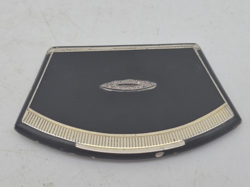 Silber 925 art deco etui - silber, etui/