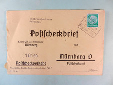 Dt. Reich Postscheckbrief EF