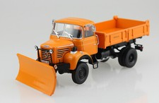 Berliet Schneeräumer Schneeschieber Winterdienst 1:43 Atlas Modellauto  