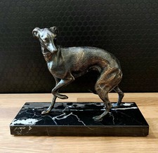 Eisenfigur Windhund Skulptur